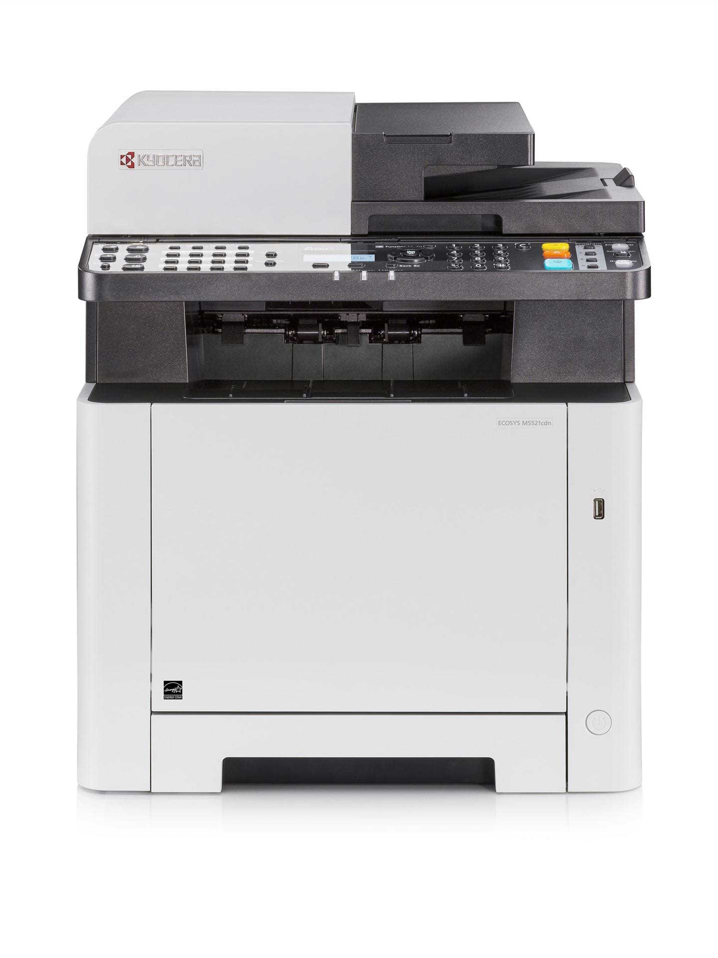 Renewed KYOCERA ECOSYS M5521cdn Colour Multifunction Printer