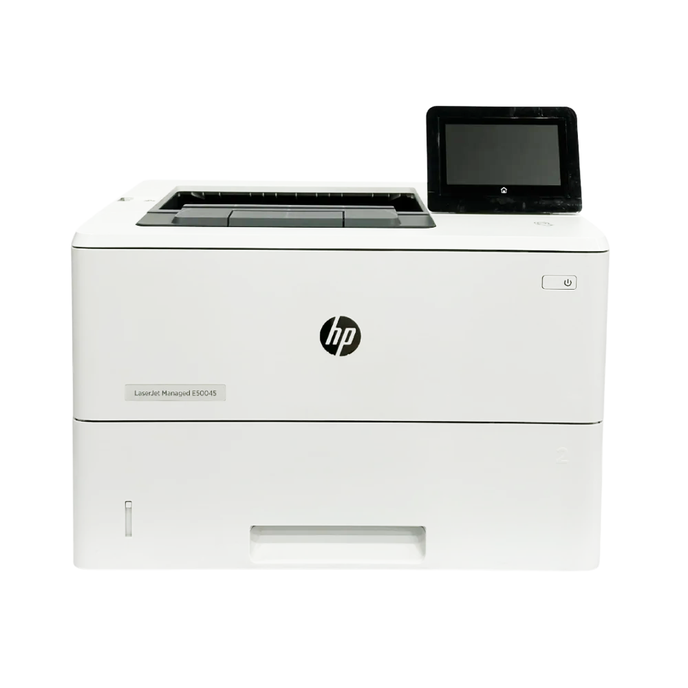 HP LaserJet Managed E50045dw Renewed Mono Laser Printer with 550 Sheet Paper Tray