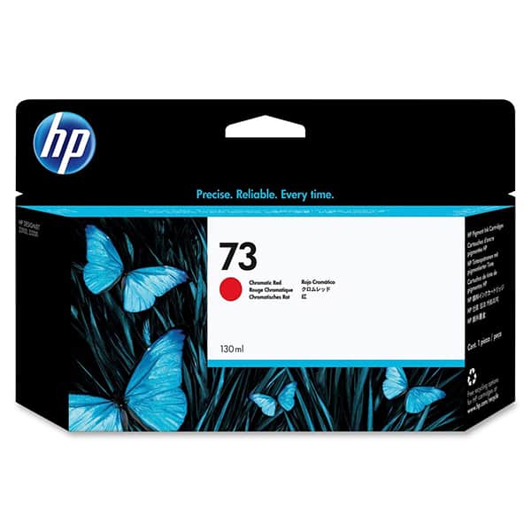 HP 73 130-ml Chromatic Red Ink Cartridge (CD951A)