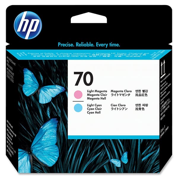 HP 70 Light Cyan/Light Magenta Printhead (C9405A)