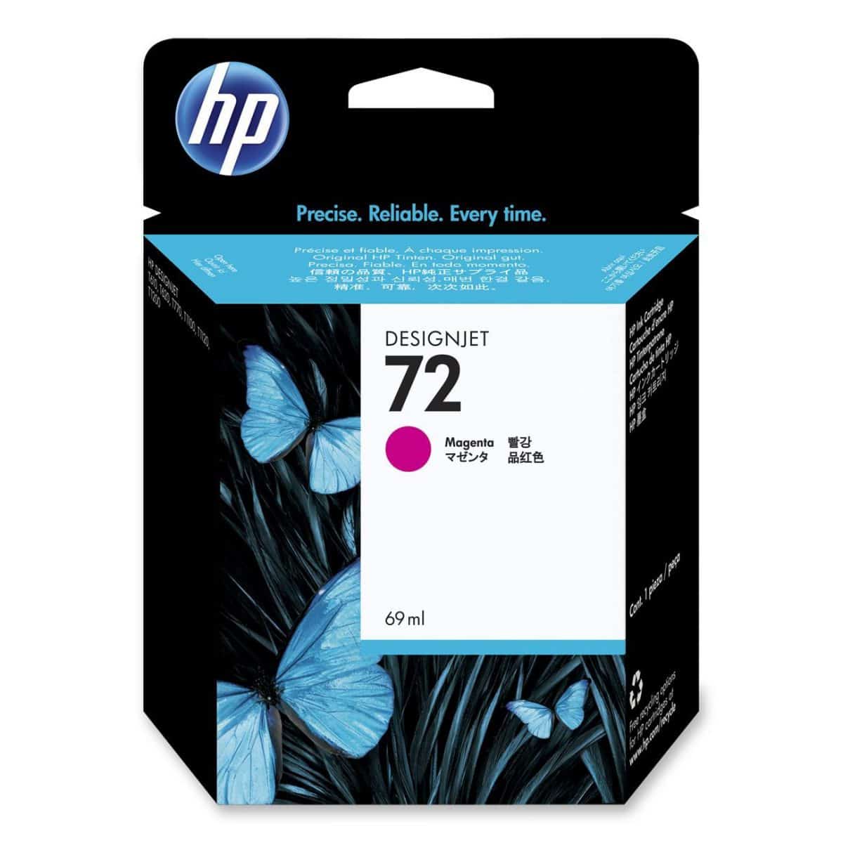 HP 72 69-ml Magenta Ink Cartridge (C9399A)