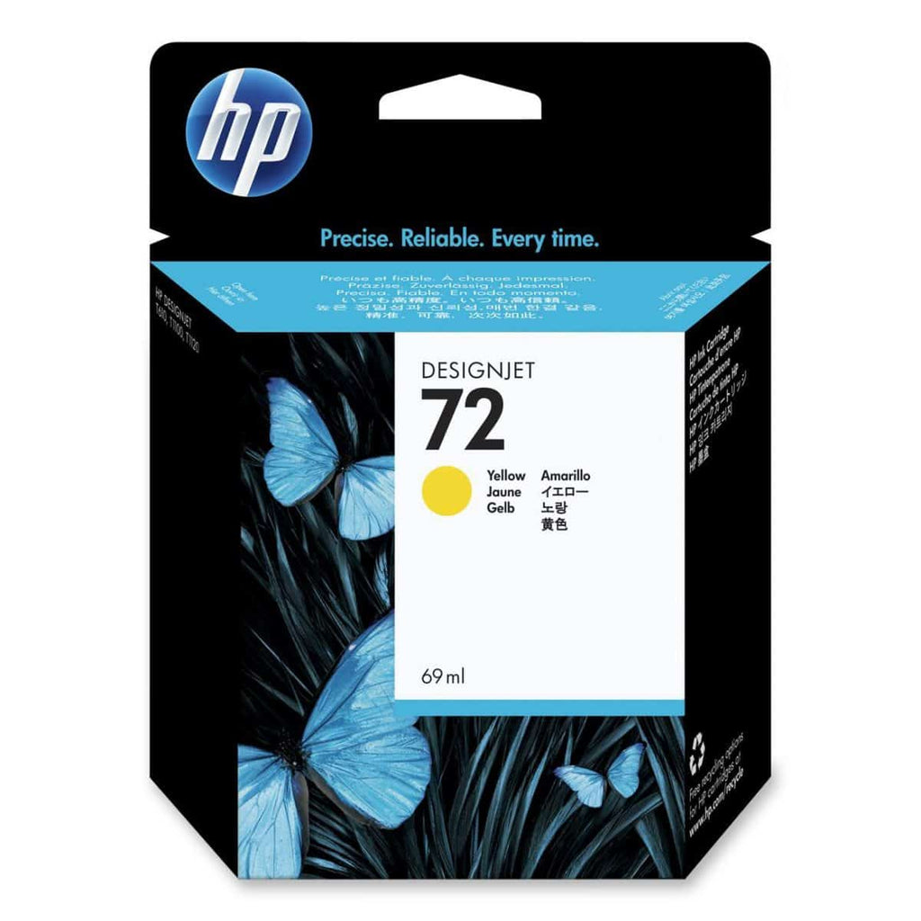 HP 72 69-ml Yellow Ink Cartridge (C9400A)