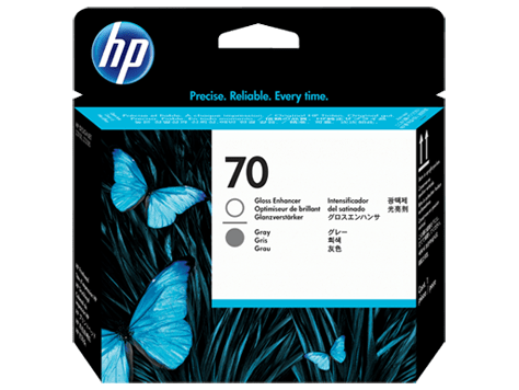 HP 70 Gloss Enhancer/Grey Printhead (C9410A)