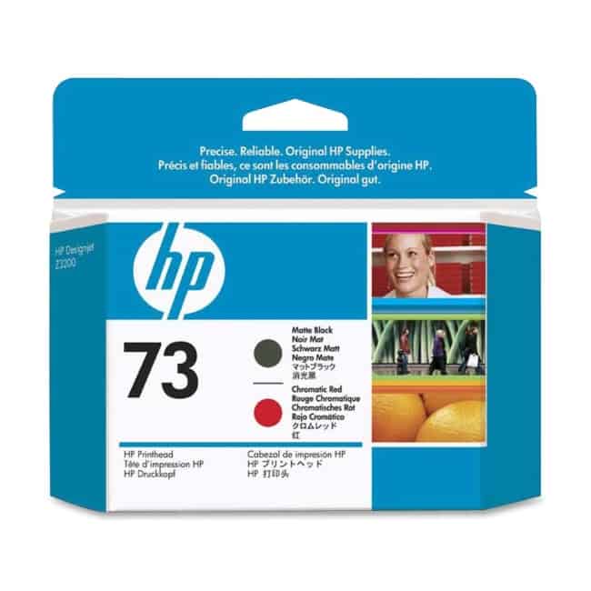 HP 73 Matte Black/Chromatic Red Printhead (CD949A)