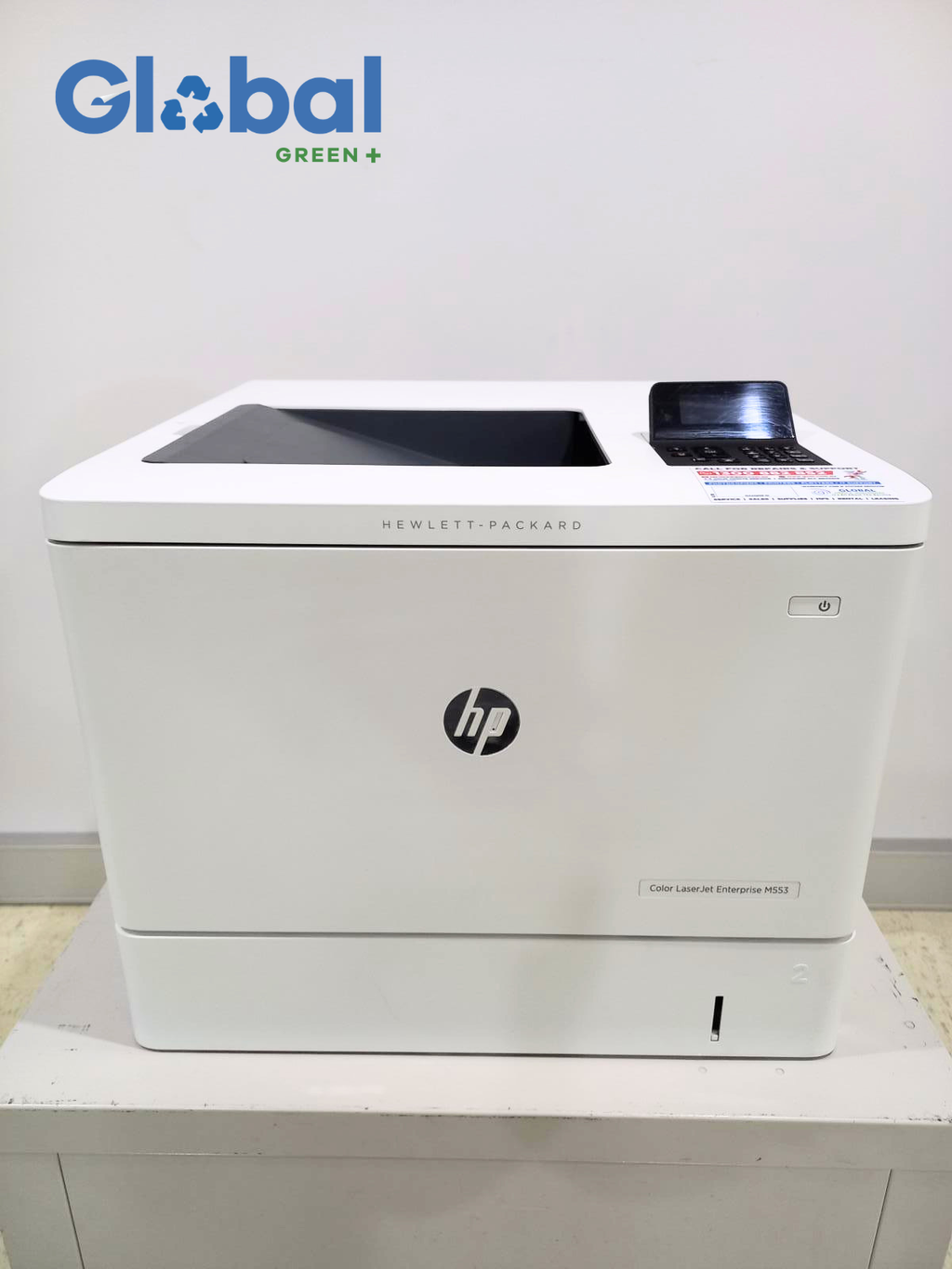 Renewed HP LaserJet Enterprise M553DN Colour A4 Printer with 650-Sheet Capacity