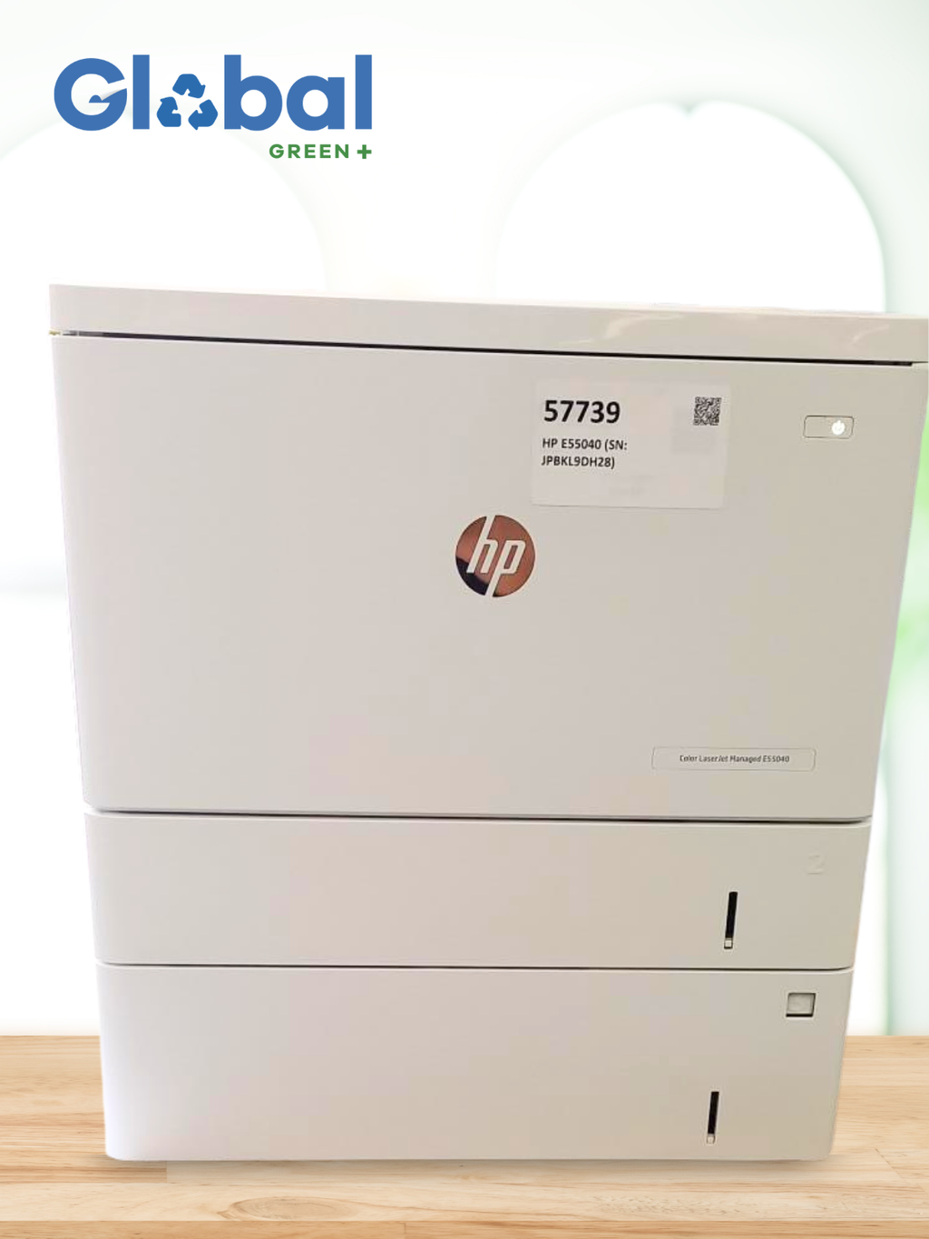 Renewed HP LaserJet Managed E55040dw Colour A4 Printer