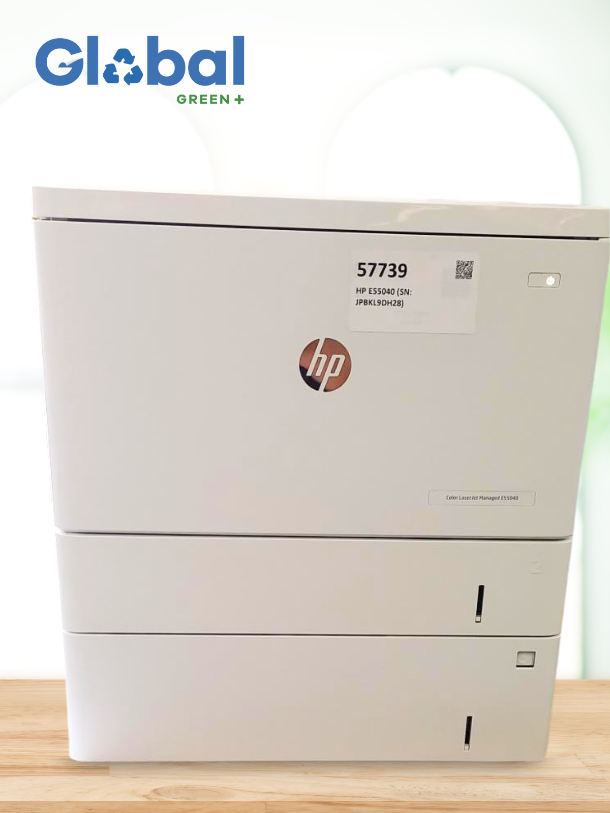 Renewed HP LaserJet Managed E55040dw Colour A4 Printer