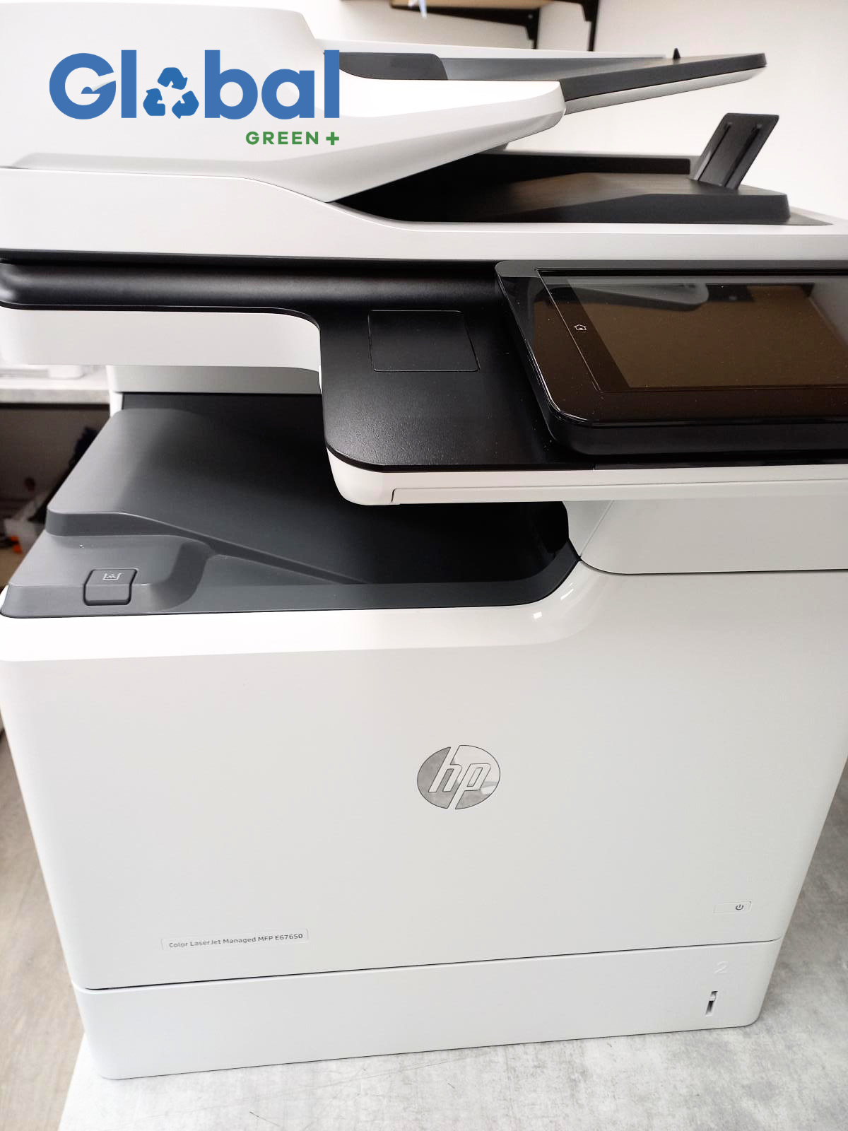Renewed HP Color LaserJet Managed MFP E67650dh Multifunction Printer with 550 Sheet Paper Tray