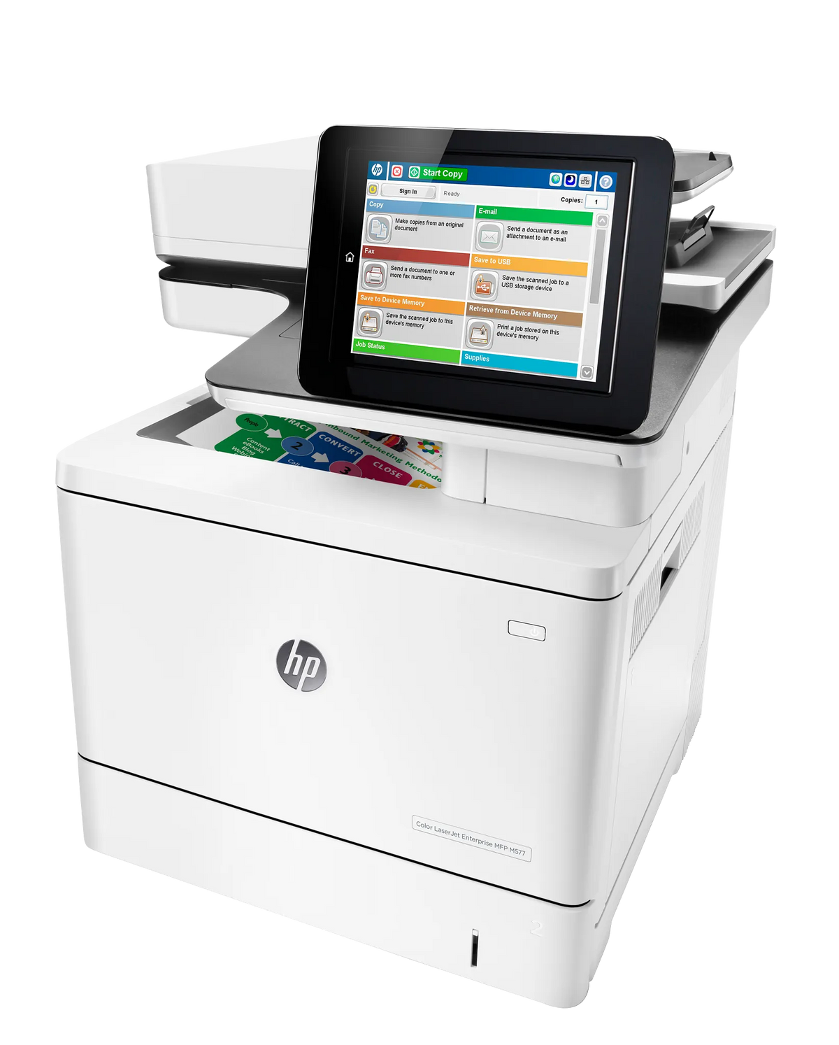 HP M577 Renewed Multifunction Laser Printer