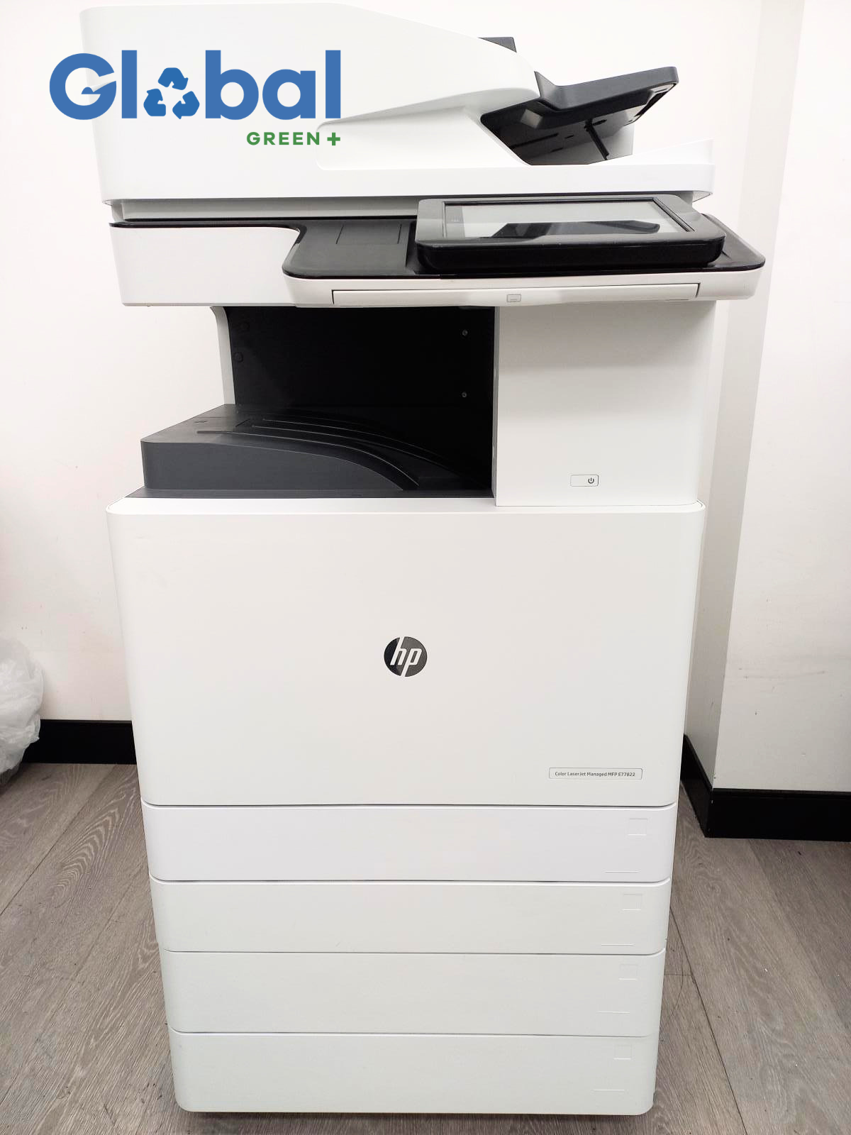 HP E77830Z Renewed Multifunction Laser Printer with High Capacity Tray 5