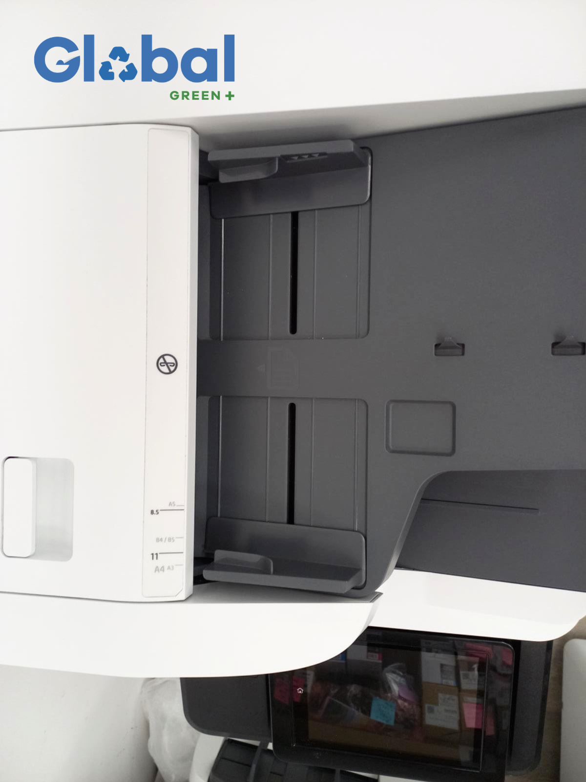 HP E77830Z Renewed Multifunction Laser Printer with High Capacity Tray 5