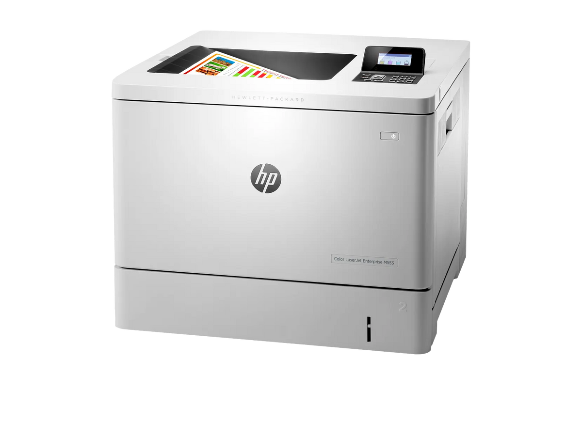 Renewed HP LaserJet Enterprise M553DN Colour A4 Printer