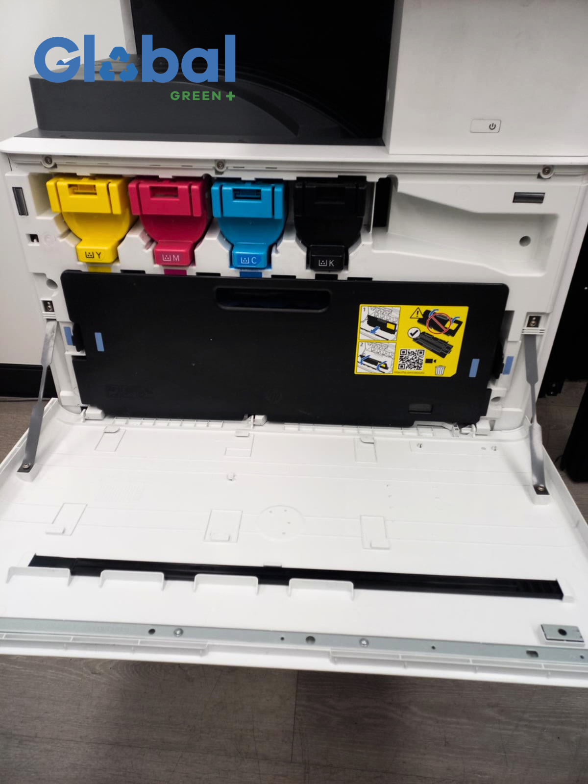HP E77822 Renewed Multifunction Laser Printer - High Performance Mono and Color