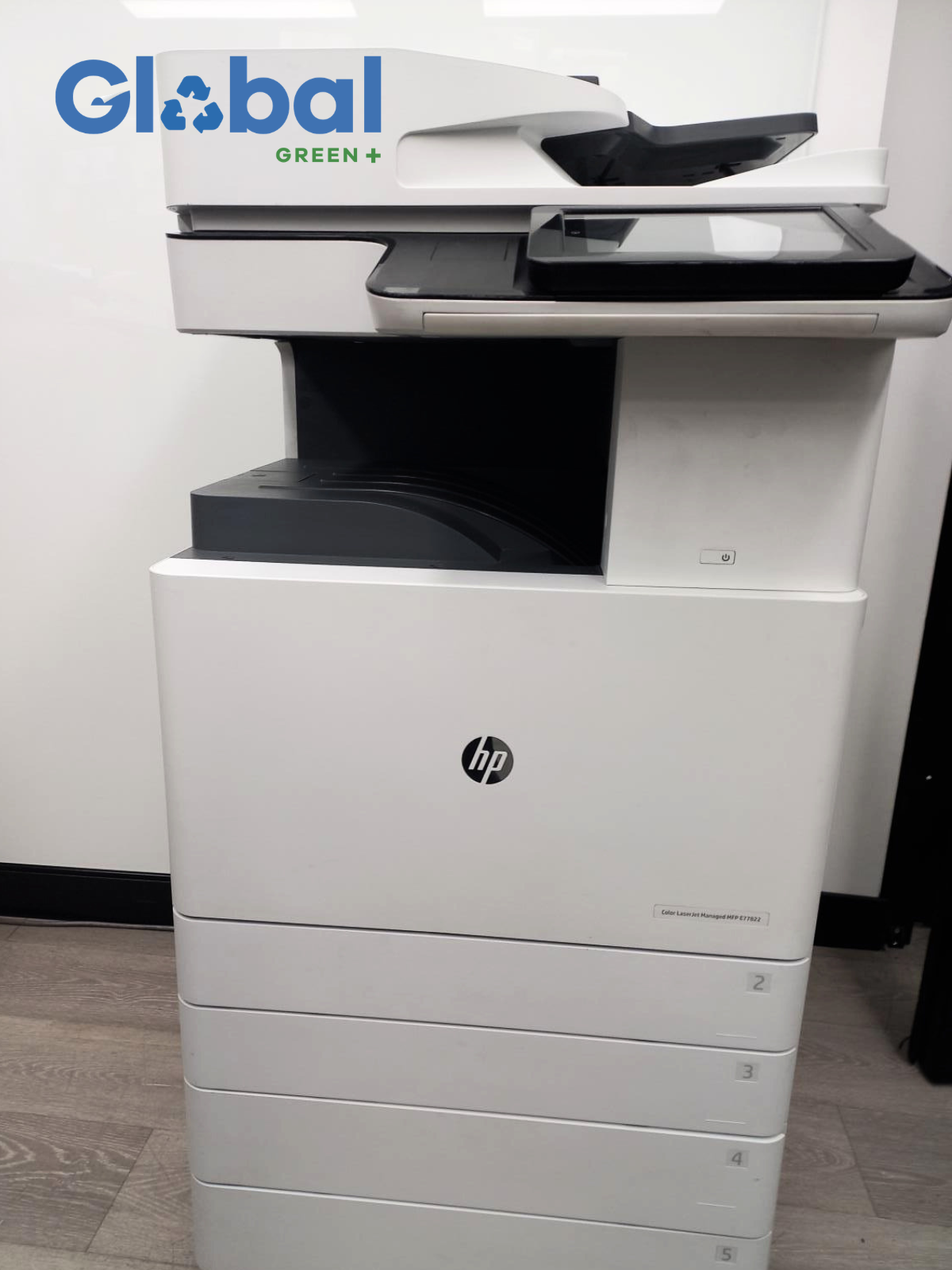 HP E77822 Renewed Multifunction Laser Printer - High Performance Mono and Color