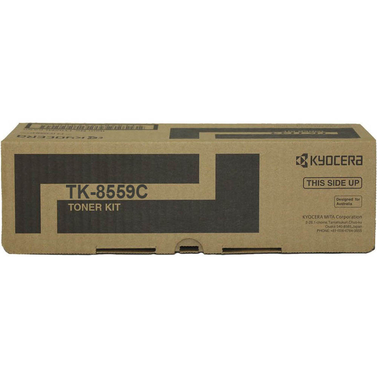 Kyocera TK8559C Cyan Toner Cartridge (1T02XCCAU0)