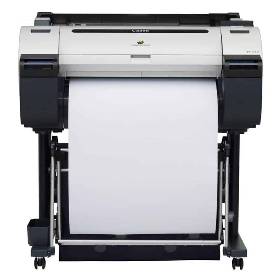 Canon Multi Function iPF670MFP-L24 Printer