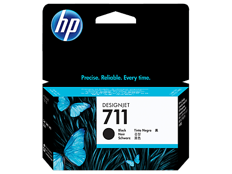 HP 711B 38-ml Black Ink Cartridge (3WX00A)