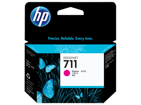 HP 711 29-ml Magenta Ink Cartridge (CZ131A)