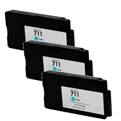 HP 711 29-ml 3 pack Cyan Ink Cartridge (CZ134A)