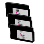 HP 711 29-ml 3 pack Magenta Ink Cartridge (CZ135A)