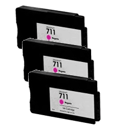 HP 711 29-ml 3 pack Magenta Ink Cartridge (CZ135A)