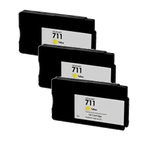 HP 711 29-ml 3 pack Yellow Ink Cartridge (CZ136A)