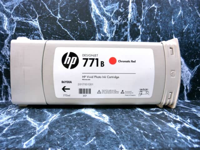 HP 771B 775-ml Chromatic Red Ink Cartridge (B6Y00A)