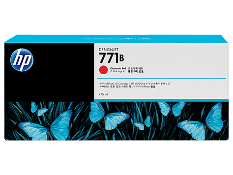 HP 771B 775-ml Chromatic Red Ink Cartridge (B6Y00A)
