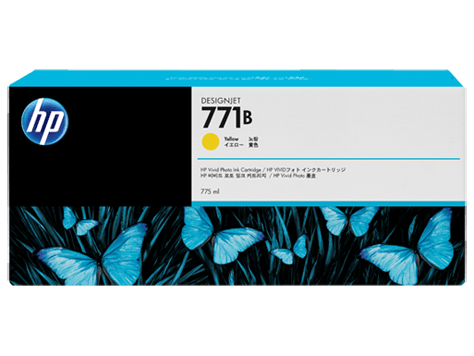 HP 771B 775-ml Yellow Ink Cartridge (B6Y02A)