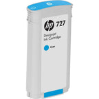 HP 727 130-ml Cyan Ink Cartridge (B3P19A)