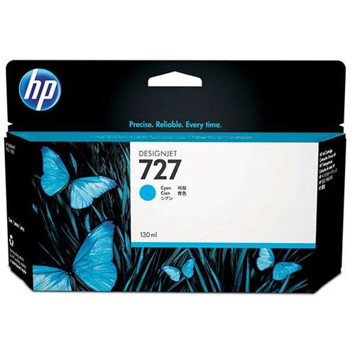 HP 727 130-ml Cyan Ink Cartridge (B3P19A)