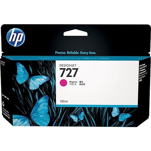 HP 727 130-ml Magenta Ink Cartridge (B3P20A)