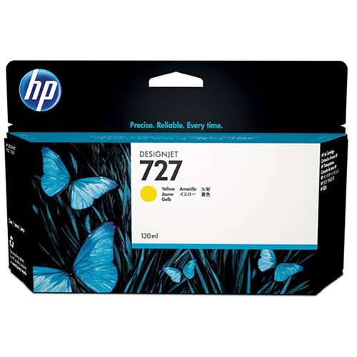 HP 727 130-ml Yellow Ink Cartridge (B3P21A)