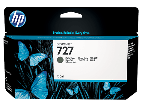 HP 727B 130-ml Matte Black Ink Cartridge (3WX13A)