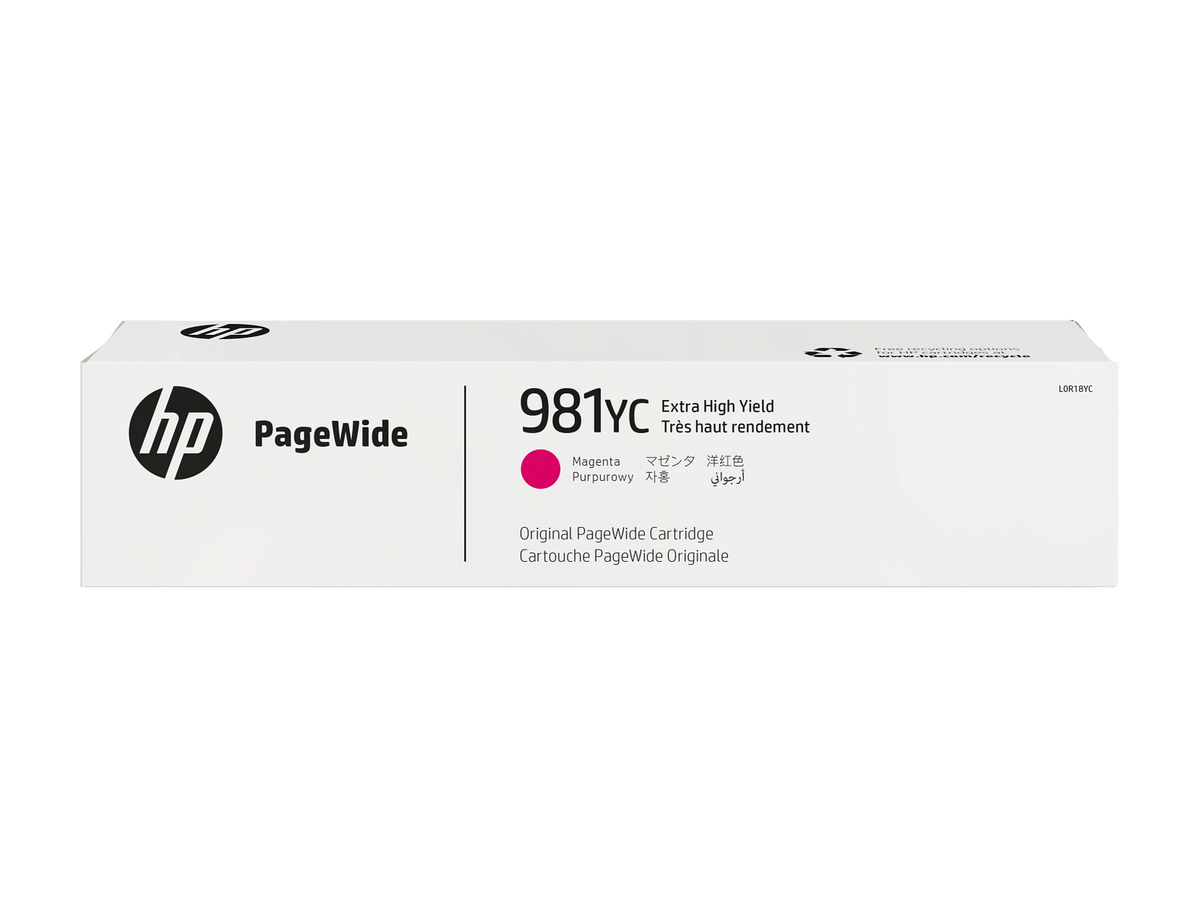 HP 981YC Magenta Extra High Yield Original PageWide Cartridge WW