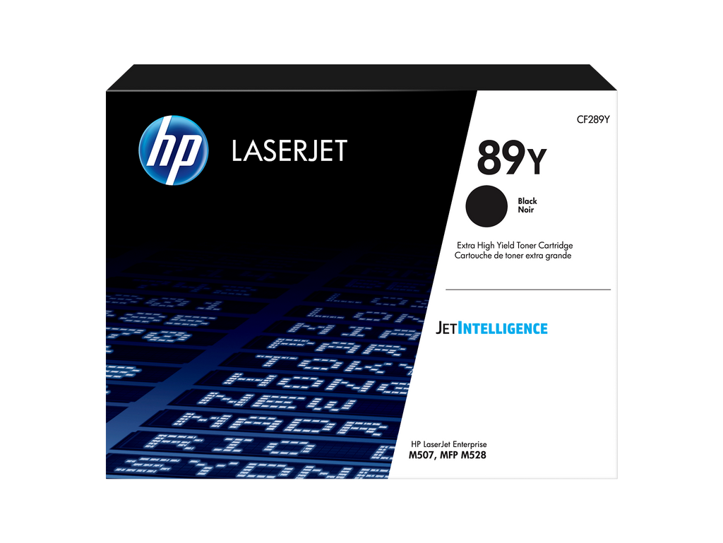 HP 89Y Black Toner Cartridge CF289Y CF289-00906a, EMEA