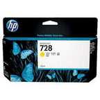 HP 728 130-ml Yellow Ink Cartridge (F9J65A)