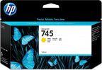 HP 745 130-ml Yellow Ink Cartridge (F9J96A)