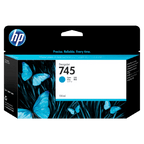HP 745 130-ml Cyan Ink Cartridge (F9J97A)