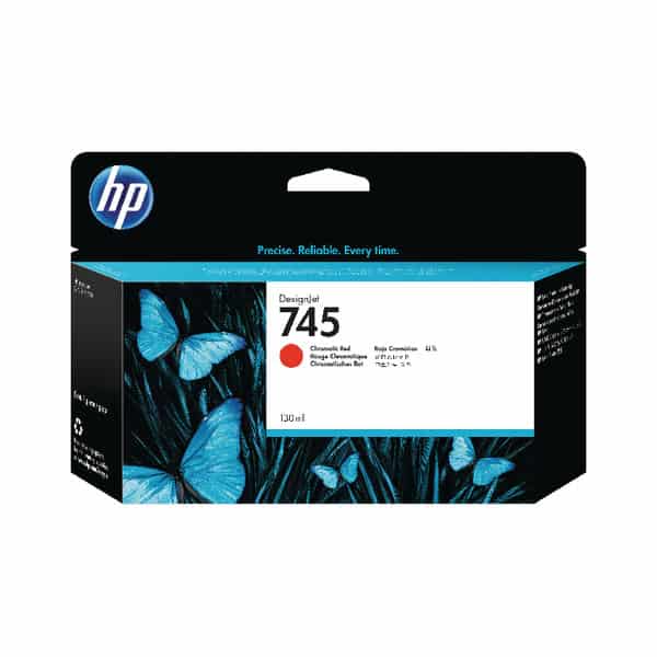 HP 745 130-ml Chromatic Red Ink Cartridge (F9K00A)