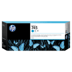HP 745 300-ml Cyan Ink Cartridge (F9K03A)