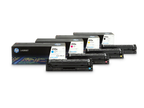 HP 400 color series toner cartridge packaging, png - APJ