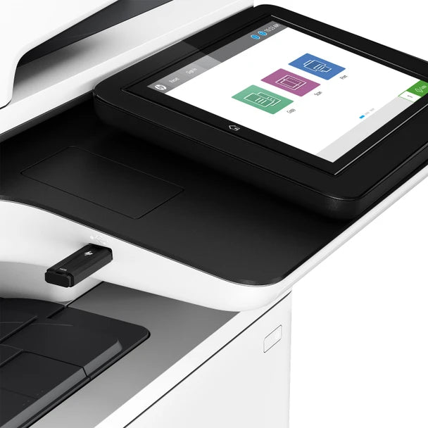 HP LaserJet Managed MFP E52545dn Renewed Mono Multifunction Printer