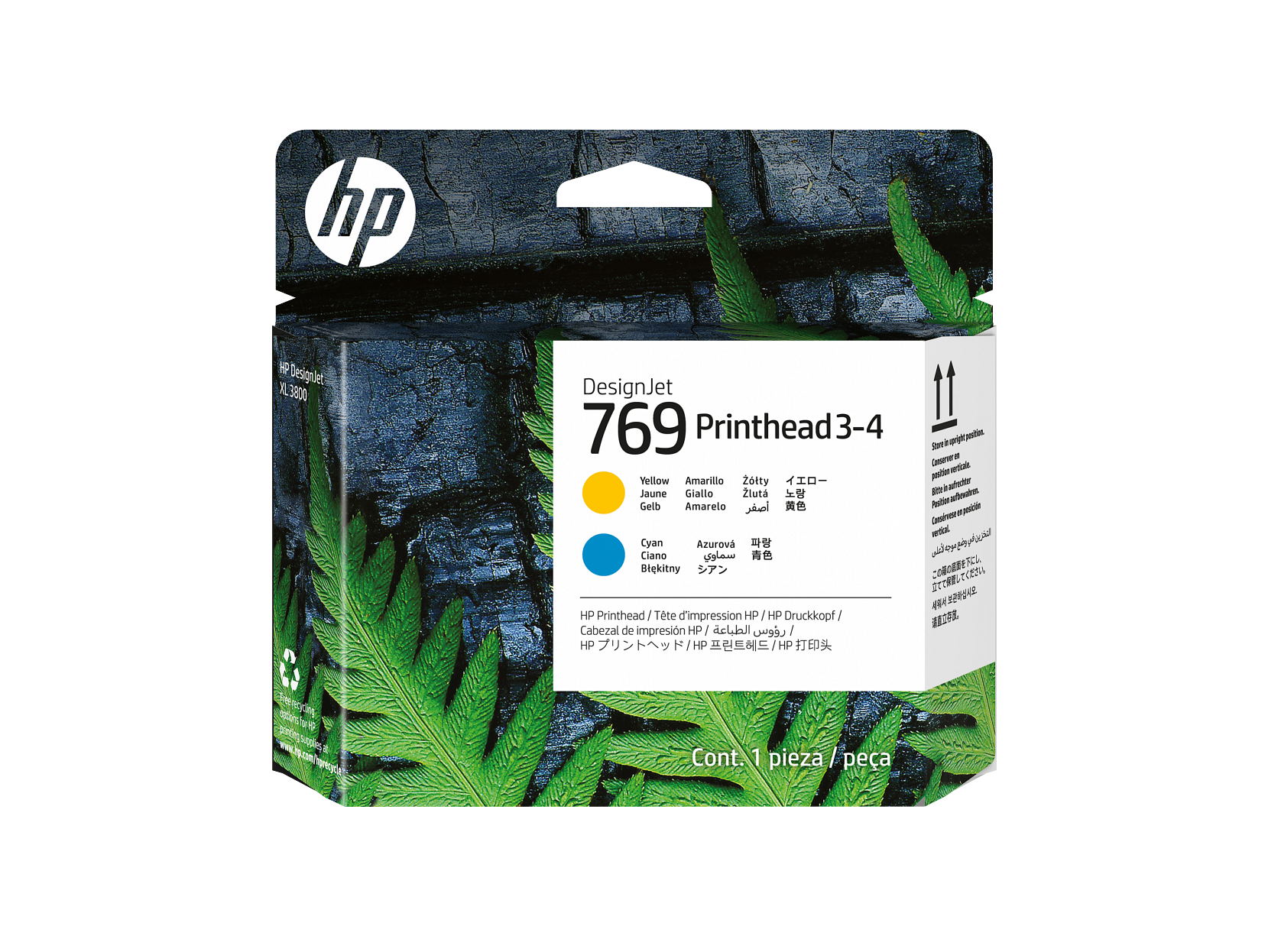 HP 769 Yellow-Cyan DesignJet Printhead 3-4 WW