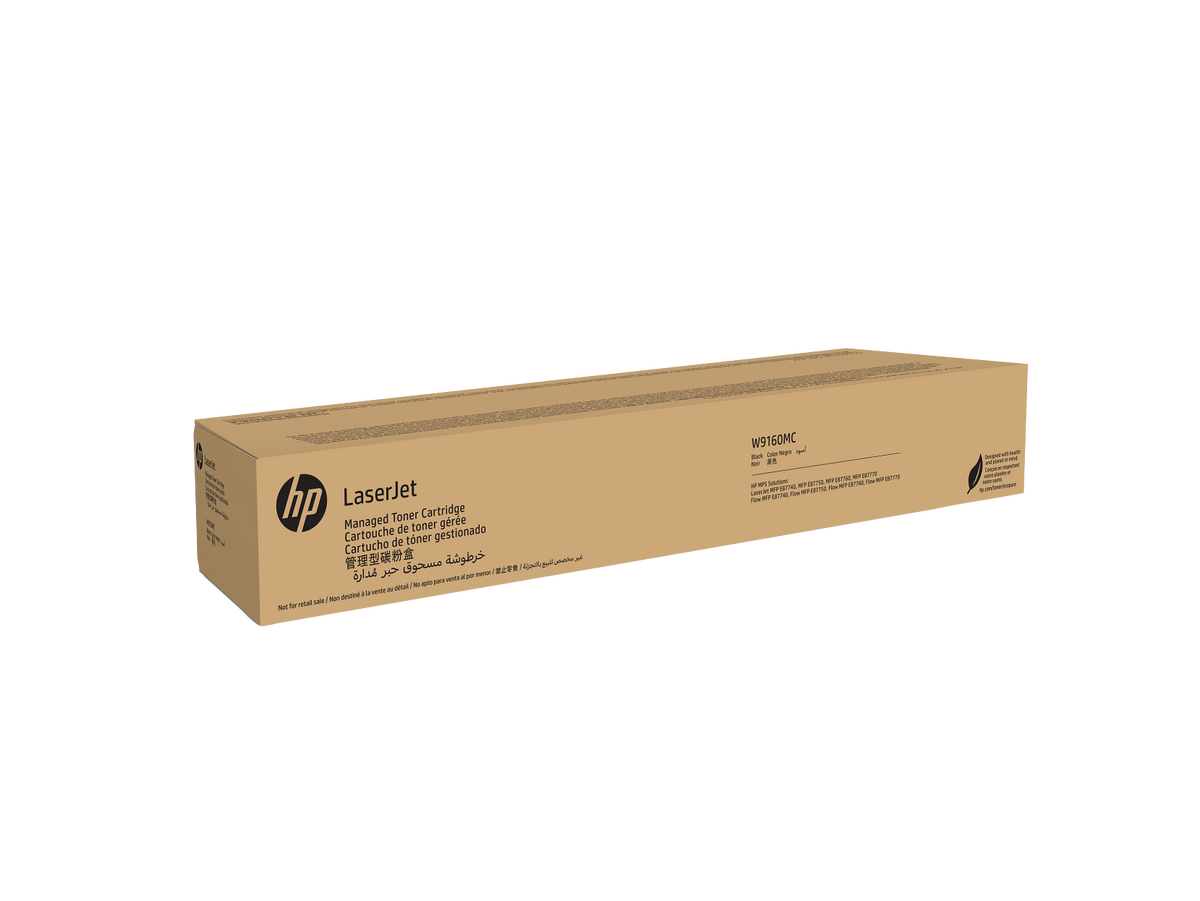 HP W9160MC Black Managed Toner Cartridge W9160-00901a WW