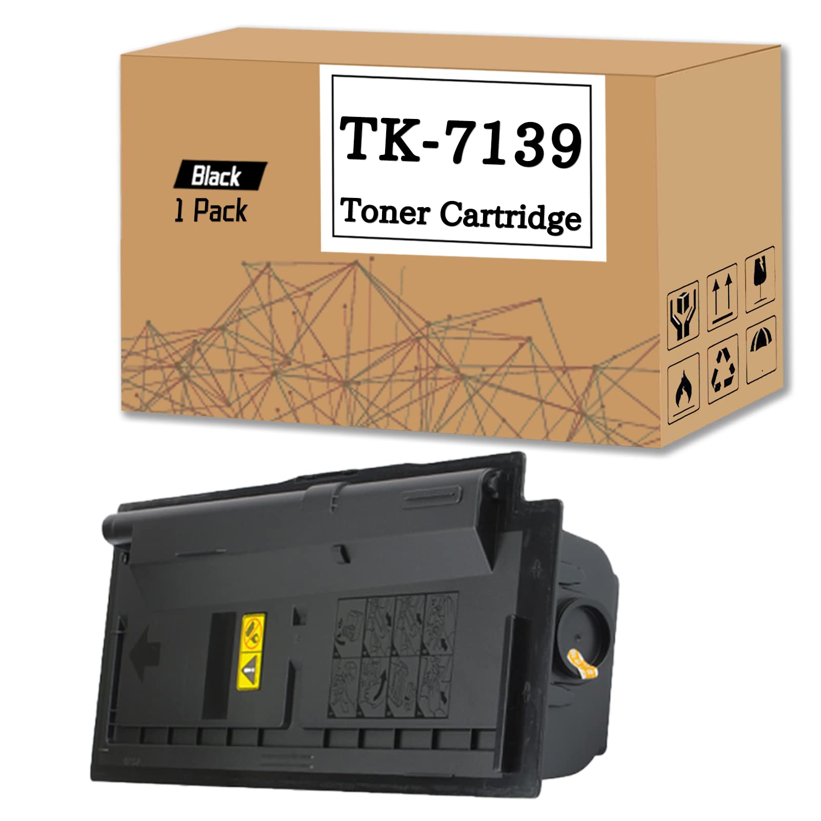 Kyocera TK-7139 Toner Cartridge Black (1T02ZT0AU0)