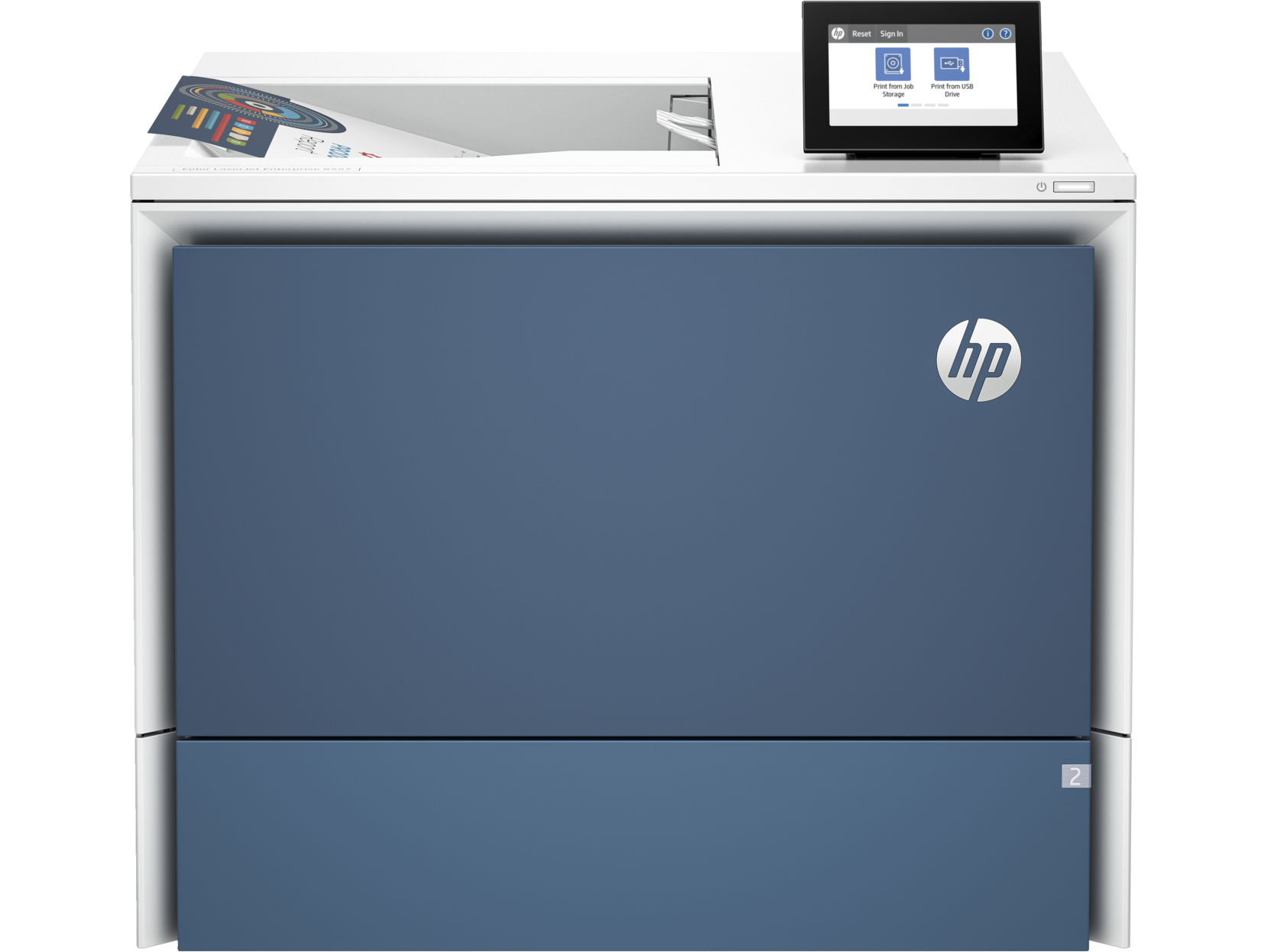 HP Colour Laserjet Enterprise X55745dn Printer (6QP97A)
