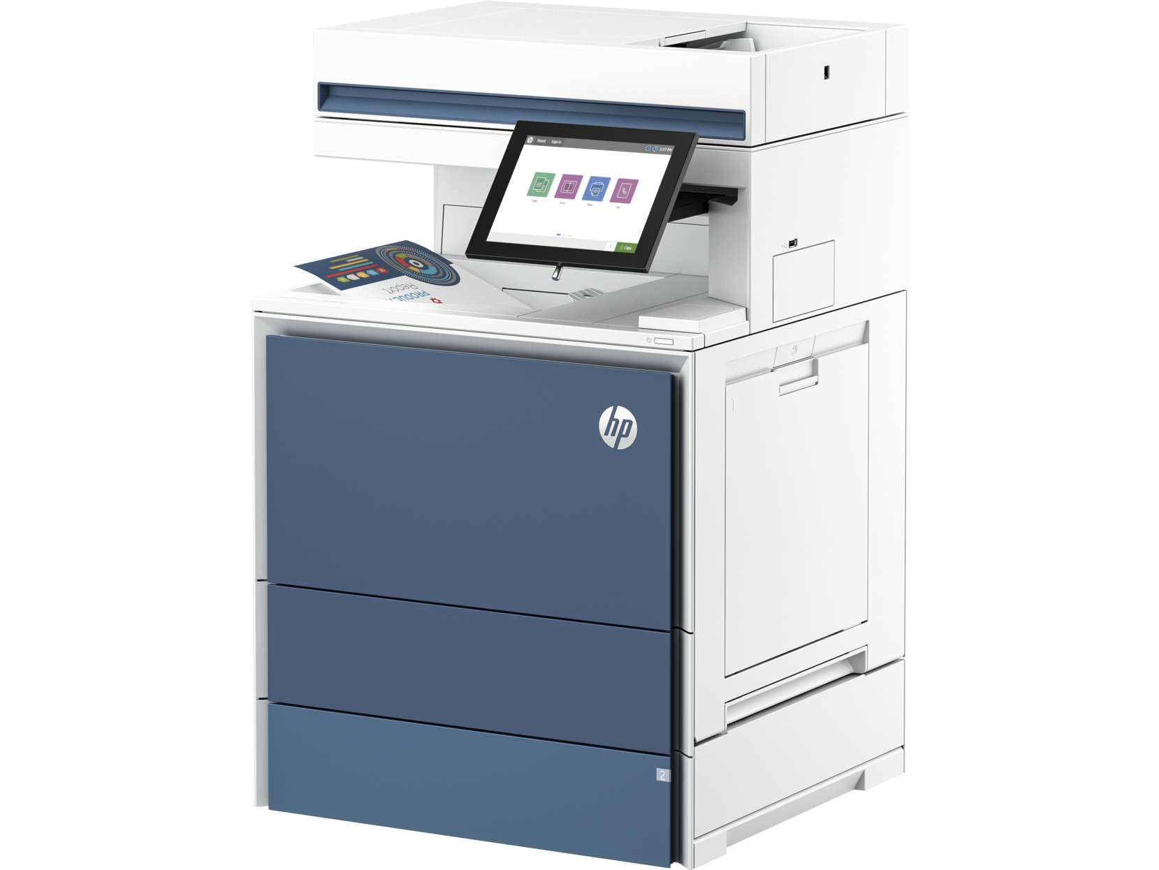 HP Colour Laserjet Enterprise X677dn Multifunction Printer (6QQ01A)