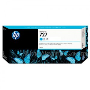 HP 727 300-ml Cyan Ink Cartridge (F9J76A)