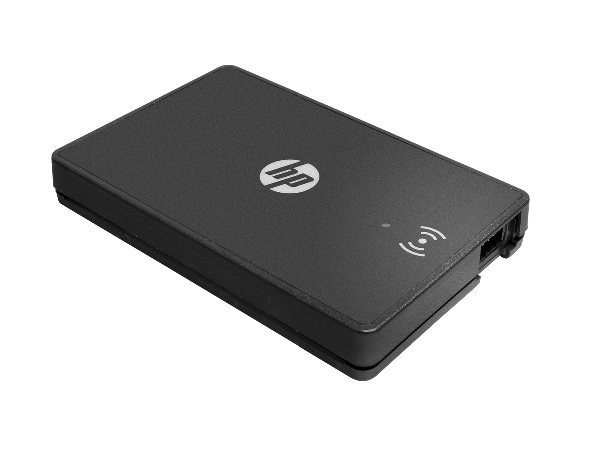 HP AC USB Proximity Reader, card reader, right view